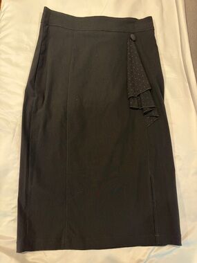 Rock Steady Black Pencil Skirt